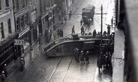 The British army in Capel Street 1920/1921
