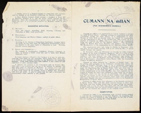 Cárta Ballraíochta Chumann na mBan